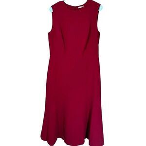 MM Lafleur Red Sleeveless Dress